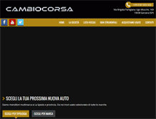 Tablet Screenshot of cambiocorsasrl.com